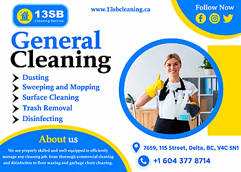 13SB Cleaning Services Delta - Delta, BC Commercial Cleaning Services - Service Image