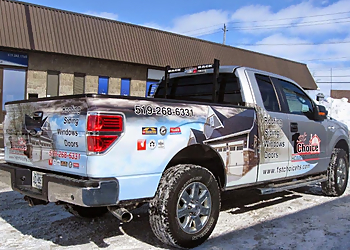 1st Choice Home Solutions - London, ON Couvreurs  - Truck Image