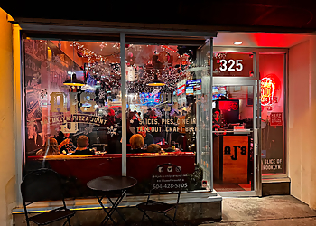 Vancouver Pizzerias AJ's Brooklyn Pizza Joint