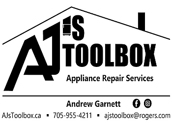 AJ's Toolbox - Orillia, ON Appliance Repair Services - Company Logo