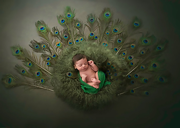 Markham babies and family photographer A Little One Studio