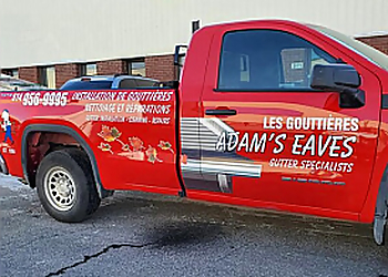 Adam's Eaves Gutter/Eavestrough Specialists - Montreal, QC Gutter Cleaners - Service Vehicle Image