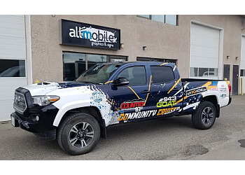 Prince George sign company All Mobile Autographics & Signs