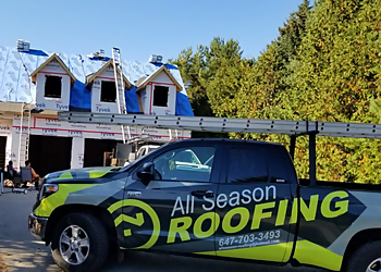 Orangeville roofing contractor All Season Roofing Orangeville