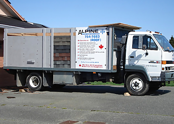 Alpine Roofs Alpine Roofs - Nanaimo, BC Roofing Contractors - Truck Image