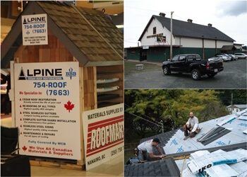 Nanaimo roofing contractor Alpine Roofs