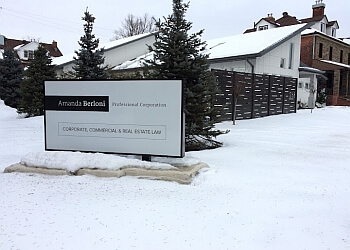 Sudbury business lawyer Amanda Berloni - AMANDA BERLONI PROFESSIONAL CORPORATION