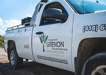 Saguenay landscaping company Aménagement Grenon