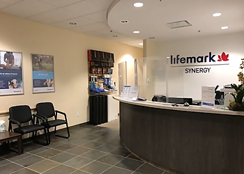 Anand Jim, BScPt, MScPT - LIFEMARK PHYSIOTHERAPY SYNERGY - Sherwood Park, AB Physical Therapists - Clinic Interior Image