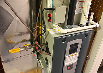 Angels Heating, Cooling, & Plumbing - Burnaby, BC HVAC Services - Repair Process Image