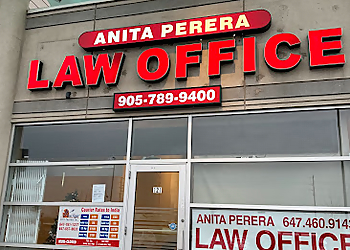 Brampton real estate lawyer Anita Perera Law Professional Corporation