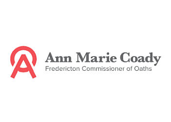 Fredericton commissioner of oath Ann Marie Coady