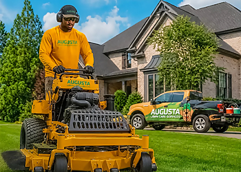 Augusta Lawn Care Medicine Hat - Medicine Hat, AB Lawn Care Services - Field Work Image