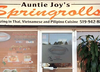 Orangeville thai restaurant Auntie Joy's Springrolls and Catering