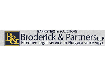 Niagara Falls civil litigation lawyer Broderick & Partners LLP