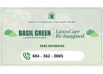 Burnaby lawn care service Basil Green Landscaping