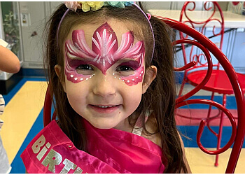 Burlington face painting Beebop The Clown & Friends