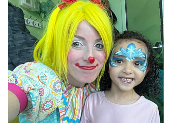Oakville face painting Beebop the Clown & Friends