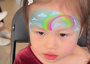 Delta face painting Bela Beauty Co.