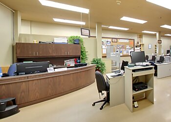 Saint Jerome landmark Bibliothèque Marie-Antoinette-Foucher