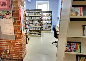 Saint Jerome landmark Bibliothèque Marie-Antoinette-Foucher