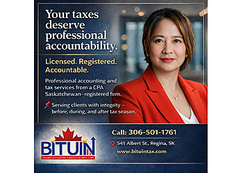 Regina Tax Services Bituin Tax and Accounting Services CPA Prof. Corp.