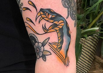 Orillia tattoo shop Black Dog Tattoo