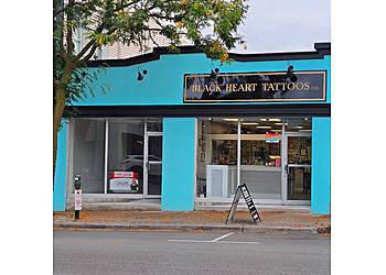 Whitby tattoo shop Black Heart Tattoos Ltd.