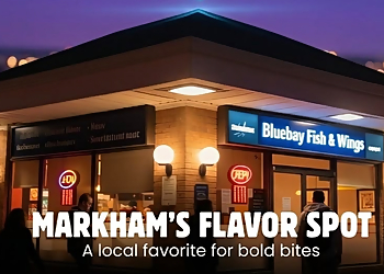 Blue Bay Fish & Wings - Markham, ON Fish And Chips - Restaurant Exterior Image