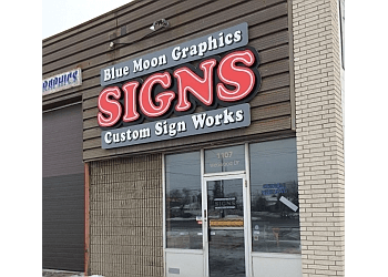 Sudbury sign company Blue Moon Graphics and Custom Sign Works Inc.