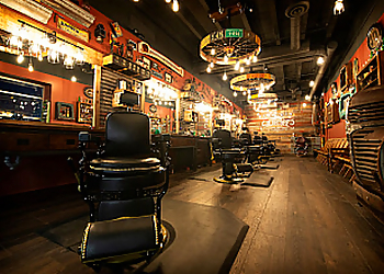 Bluecore Barber Company - Regina, SK Barbershops - Barbershop Interior Image