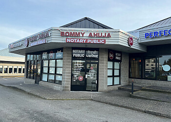 Abbotsford notary public Bommy Ahuja Notary Corporation
