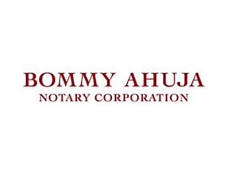Abbotsford notary public Bommy Ahuja Notary Corporation
