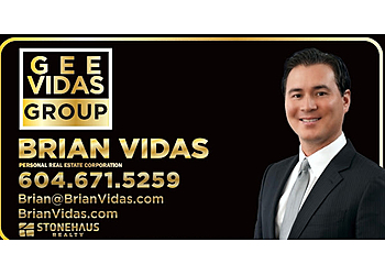 Burnaby real estate agent Brian Vidas - STONEHAUS REALTY