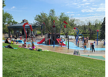 Sherwood Park public park Broadmoor Lake Park