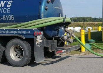 Oakville septic tank service Broughton’s Pumping Service