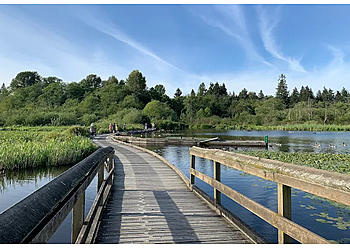 Burnaby hiking trail Burnaby Lake Regional Park