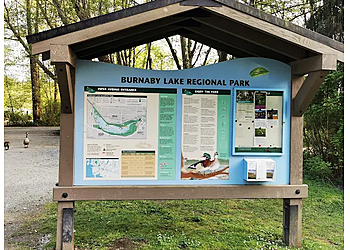 Burnaby hiking trail Burnaby Lake Regional Park