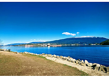 Burnaby public park Burnaby Mountain Conservation Area