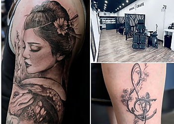 Chatham Salons de tatouage Burning Giraffe Tattoos