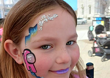 Kingston face painting Candibar Body Art