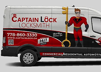 CaptainLock Locksmith - Richmond, BC Serruriers - Truck Image