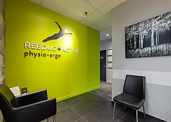 Caroline Boulianne, PT - CLINIQUE DE PHYSIOTHÉRAPIE RÉÉDUC-ACTIVE - Levis, QC Physical Therapists - Reception Area Image