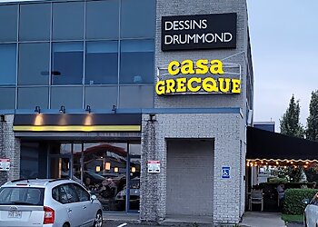Drummondville mediterranean restaurant Casa Grecque