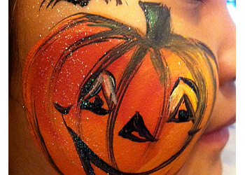 Coquitlam face painting Castle Top Characters