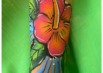 Coquitlam face painting Castle Top Characters