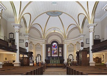 Quebec church Cathédrale Holy Trinity
