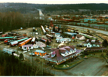 Prince George places to see Central BC Railway and Forestry Museum