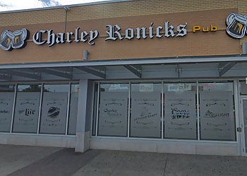 Charley Ronick's Pub & Restaurant - Whitby, ON Sports Bars - Restaurant Entrance Image