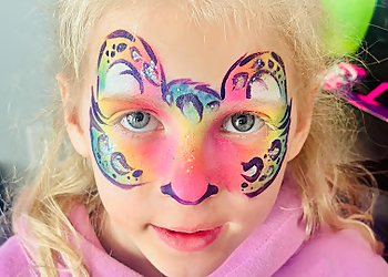 Kamloops face painting Cheeky Faces 